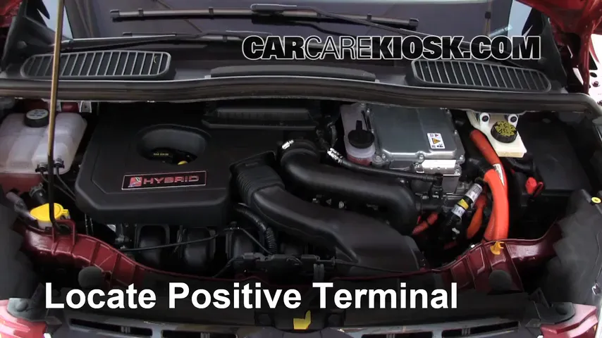 2013 Ford C-Max Hybrid SEL 2.0L 4 Cyl. Battery Jumpstart
